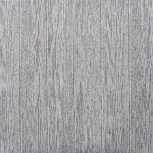 Панель стеновая самоклеющаяся декоративная 3D дерево белое 700x700x6мм, серый