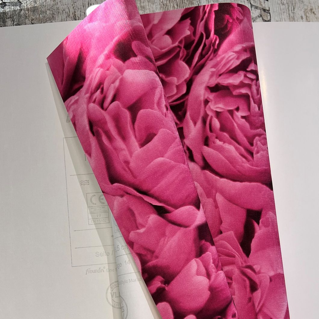 Обои виниловые на флизелиновой основе Rasch Freundin розовый 0,53 х 10,05м (464245), Розовый, Бордовый
