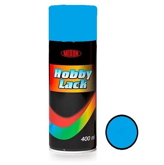 Краска спрей HOBBY LACK 400 мл ярко синий цвет №824