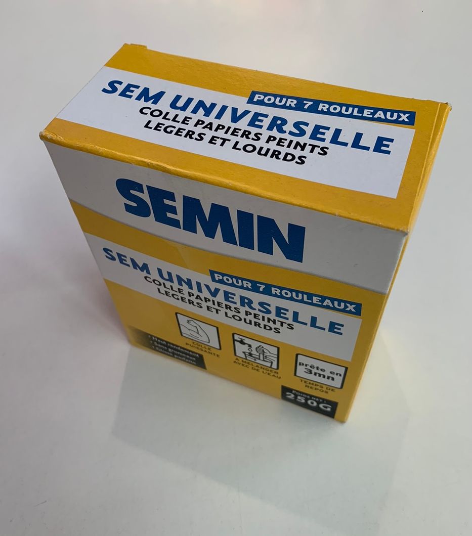 Клей для шпалер усіх видів SEMIN 0,25кг