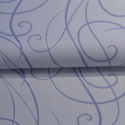 Обои акриловые на бумажной основе Слобожанские обои синий 0,53 х 10,05м (456-06)
