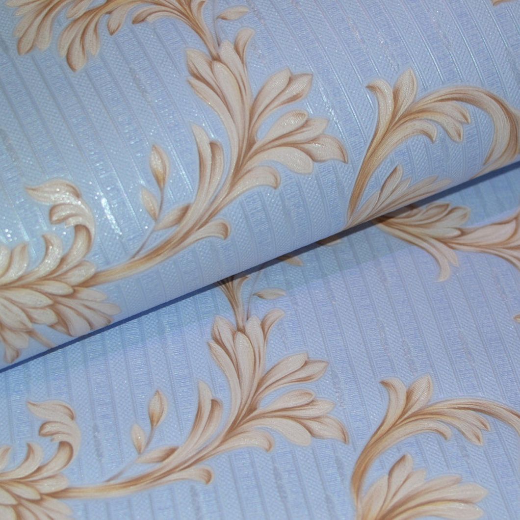 Обои дуплексные на бумажной основе Славянские обои B64,4 Опера голубой 0,53 х 10,05м (8116 - 03)