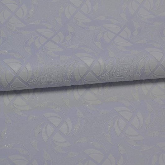 Шпалери вінілові на паперовій основі Слов'янські шпалери Comfort В47,4 Кадриль блакитні 0,53 х 10,05м (B 130-01)