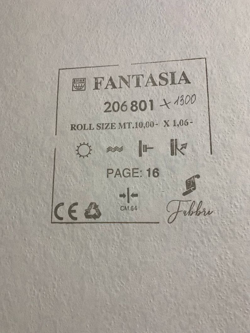 Шпалери вінілові на флізеліновій основі Wiganford Fantasia сірий 1,06 х 10,05м (206801)