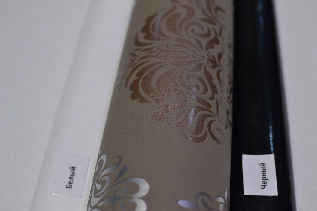 Шпалери вінілові на паперовій основі Bravo коричневий 0,53 х 10,05м (85024BR26A)