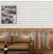 Панель стеновая самоклеющаяся декоративная 3D серо-коричневое дерево 700x700x6,5мм, Коричневый