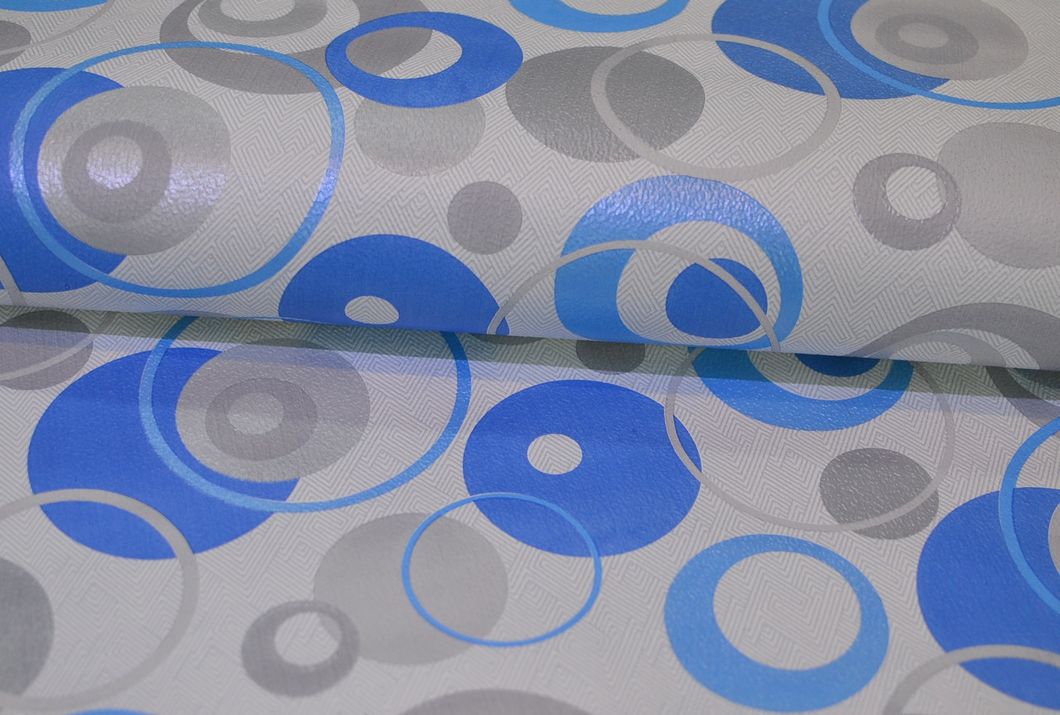 Обои бумажные Шарм Аврора голубой 0,53 х 10,05м (109-04)