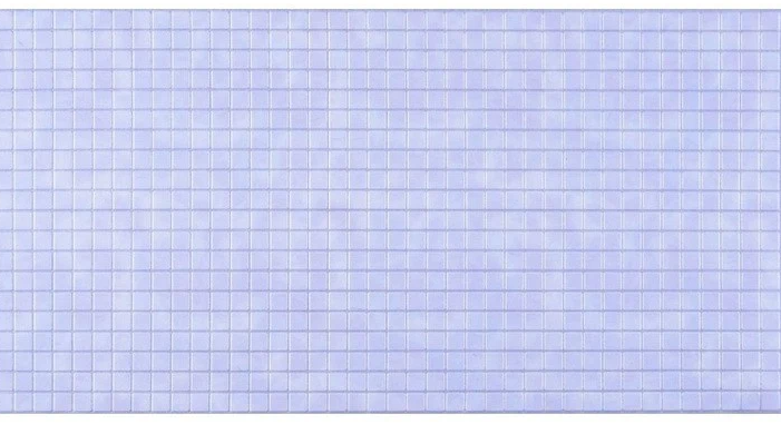 Панель стеновая декоративная пластиковая мозаика ПВХ "Сияние серебро" 957 мм х 480 мм, Сиреневый, Сиреневый