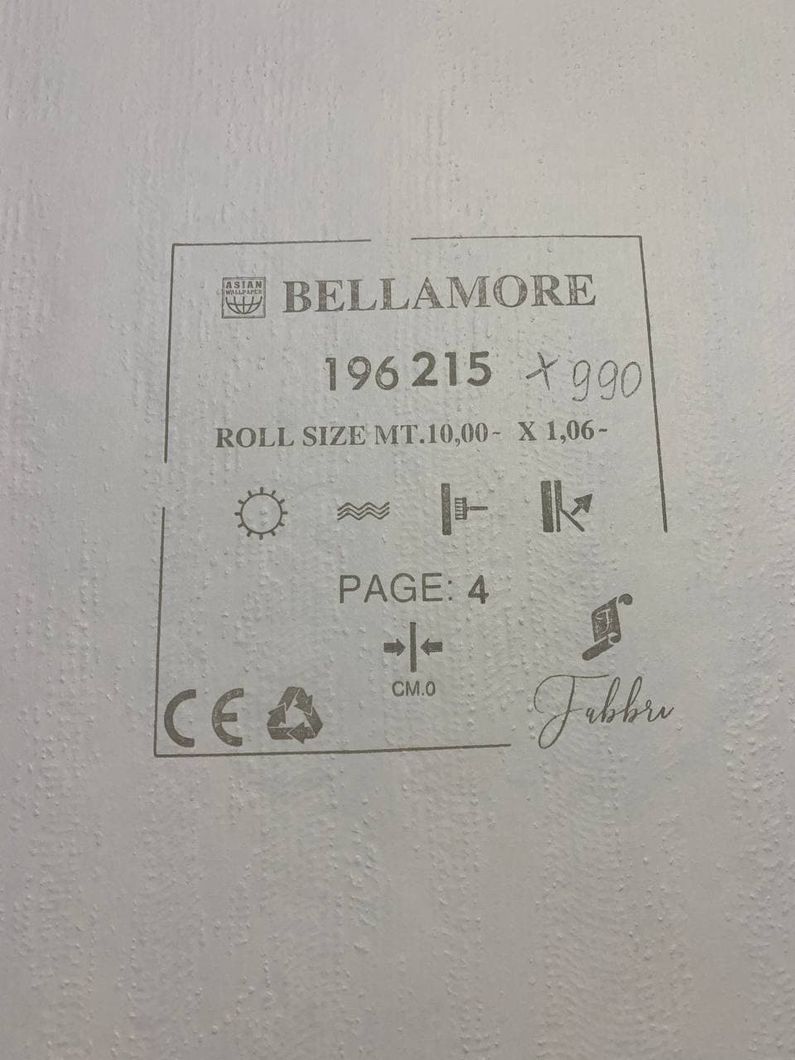 Обои виниловые на флизелиновой основе Wiganford Bellamore бежевый 1,06 х 10,05м (196215)