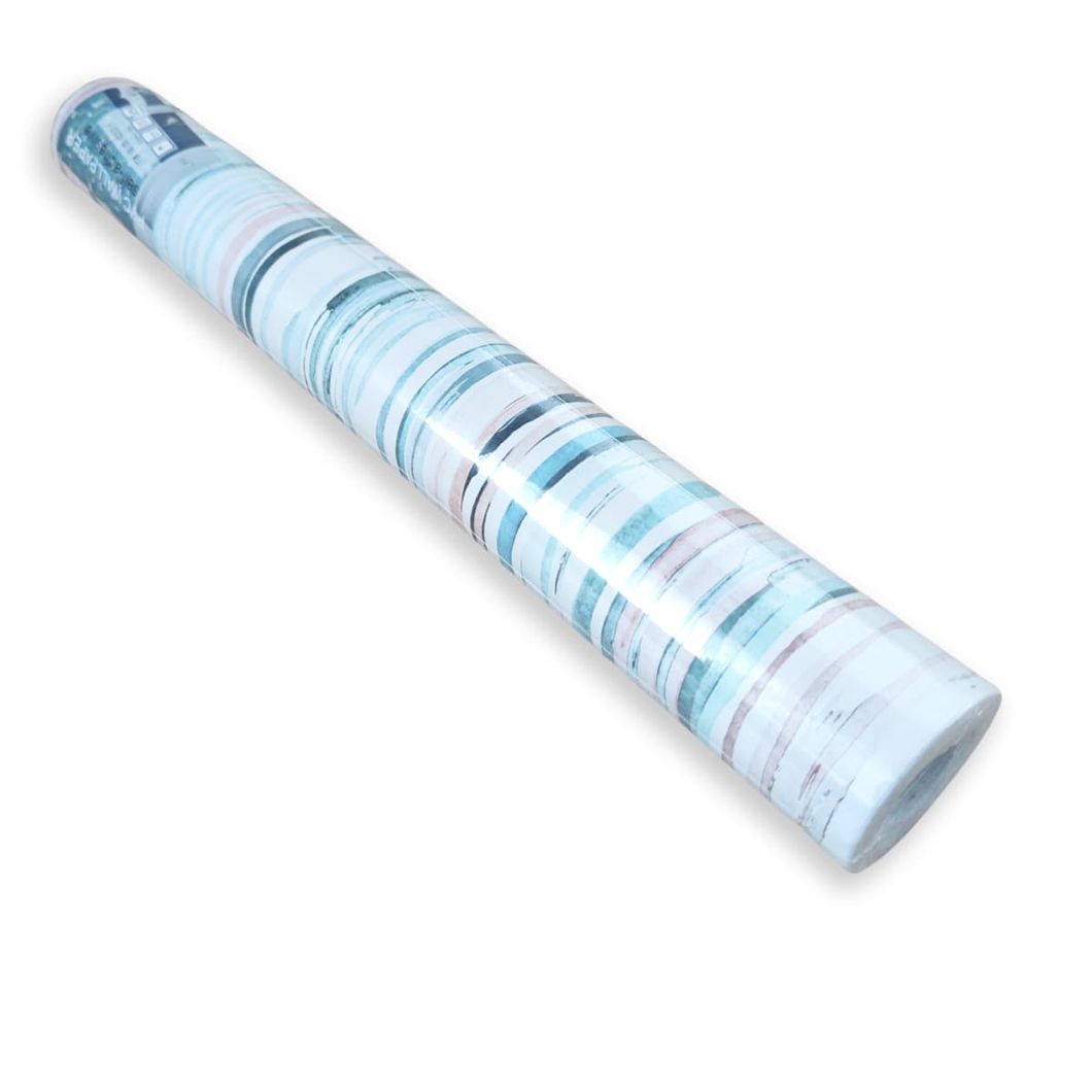 Самоклеюча декоративна плівка акварель 0,45Х10М (KN-X0207-1), Блакитний, Голубий