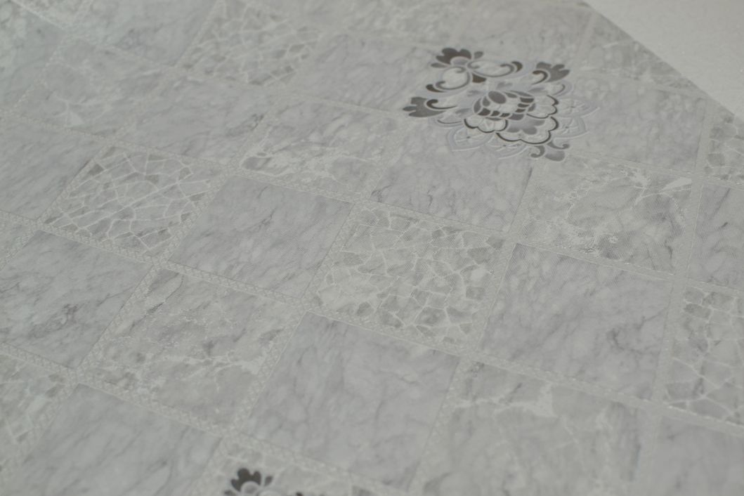 Обои виниловые на бумажной основе супер-мойка Vinil МНК Дарио серый 0,53 х 10,05м (5-1055)