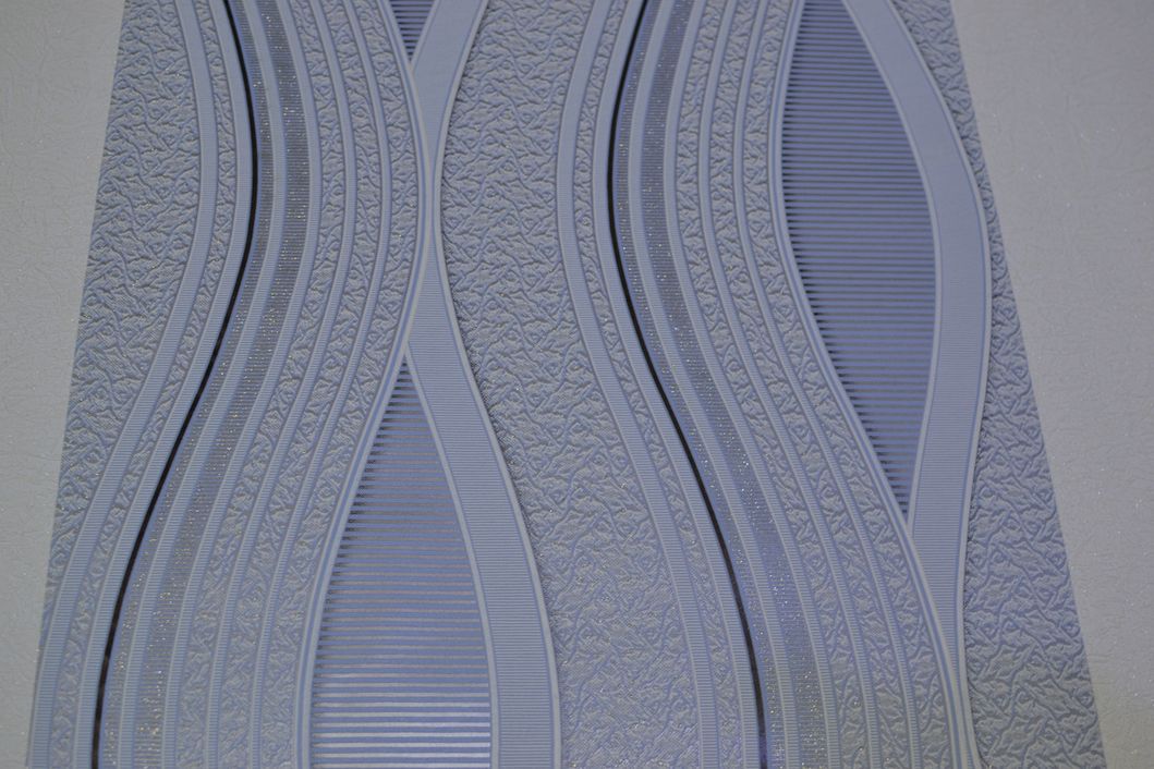 Шпалери акрилові на паперовій основі Слов'янські шпалери Garant В77,4 Пух блакитний 0,53 х 10,05м (5688-03)