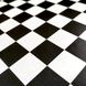 Самоклеющаяся декоративная пленка шахматы 0,45Х10М (KN-X0038-1), Черно-белый, Черно-белый