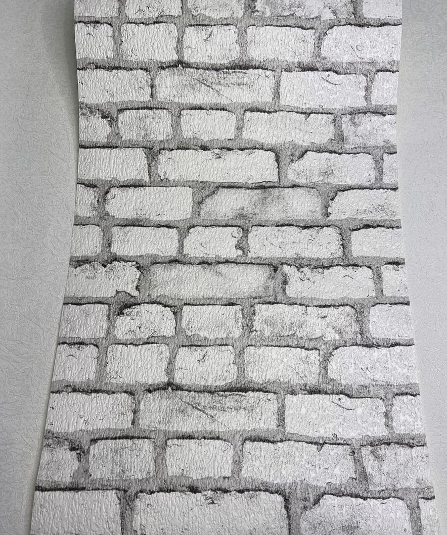 Шпалери дуплексні на паперовій основі Ексклюзив білий з сірим 0,53 х 10,05м (480-01), ограниченное количество