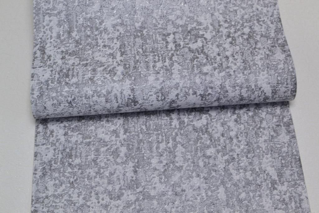 Шпалери вінілові на паперовій основі Слов'янські шпалери Comfort + В40,4 Ліплення сірий 0,53 х 15м (5728-10)