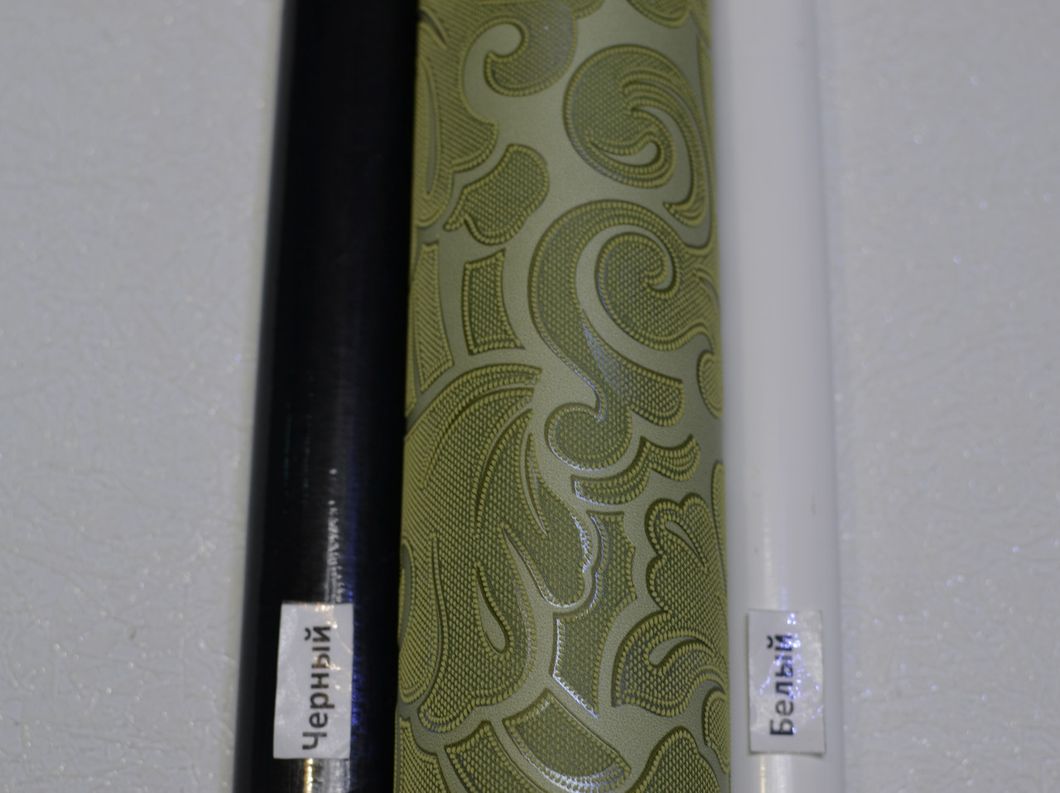Обои акриловые на бумажной основе Слобожанские обои зелёный 0,53 х 10,05м (467-10)