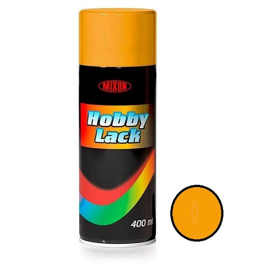 Краска спрей HOBBY LACK 400 мл жёлтый цвет №328