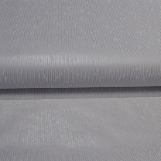 Шпалери вологостійкі на паперовій основі Шарм Дощ білий 0,53 х 10,05м (120-00)
