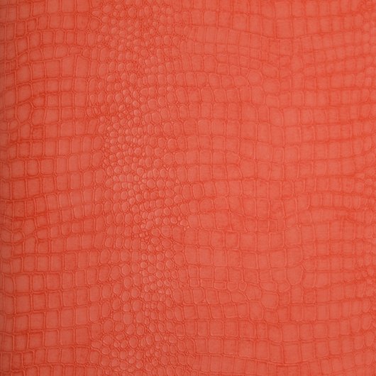 Обои виниловые на флизелиновой основе Superfresco Easy Crocodile Coral оранжевый 0,53х10,05 (32-772)
