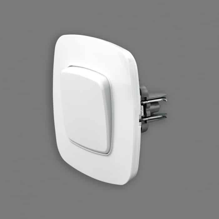 Выключатель 1-клавишный белый ELA /10/200 (112-007-0001), Белый, Белый