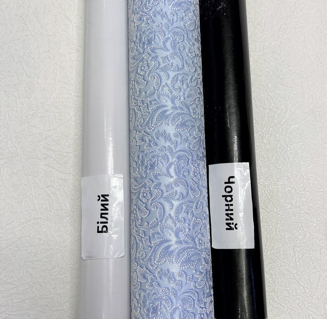 Шпалери акрилові на паперовій основі Слов'янські шпалери Garant B77,4 Орлеан 2 блакитний 0,53 х 10,05м (5183 - 03)