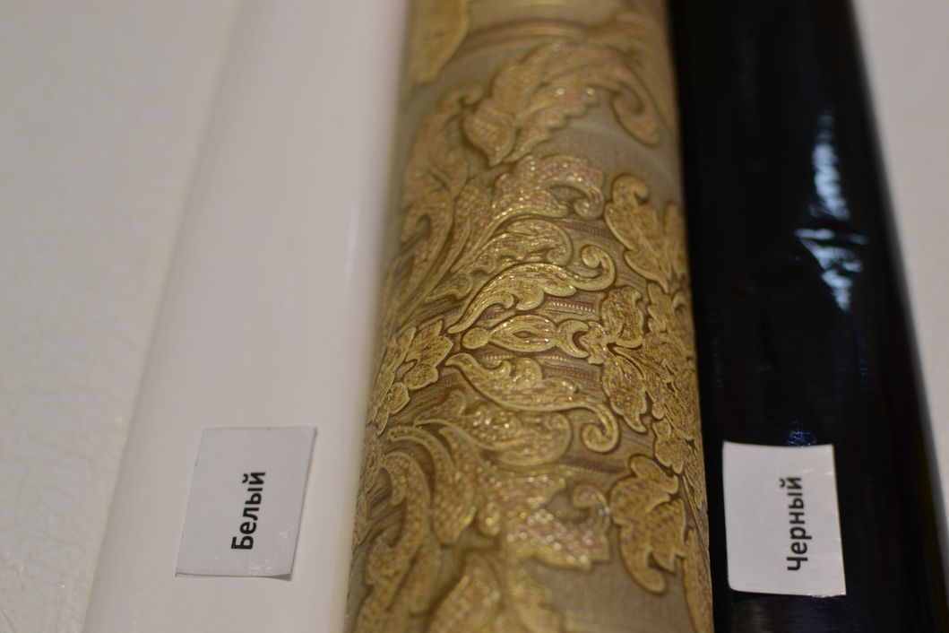 Шпалери дуплексні на паперовій основі Слов'янські шпалери Gracia B64,4 Цезар коричневий 0,53 х 10,05м (8102 - 08)