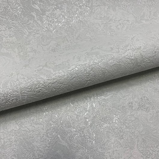 Шпалери вінілові на паперовій основі сіро бежеві Слов'янські шпалери Comfort В39 Бомбей2 1,06 х 10,05м (9458-04В)