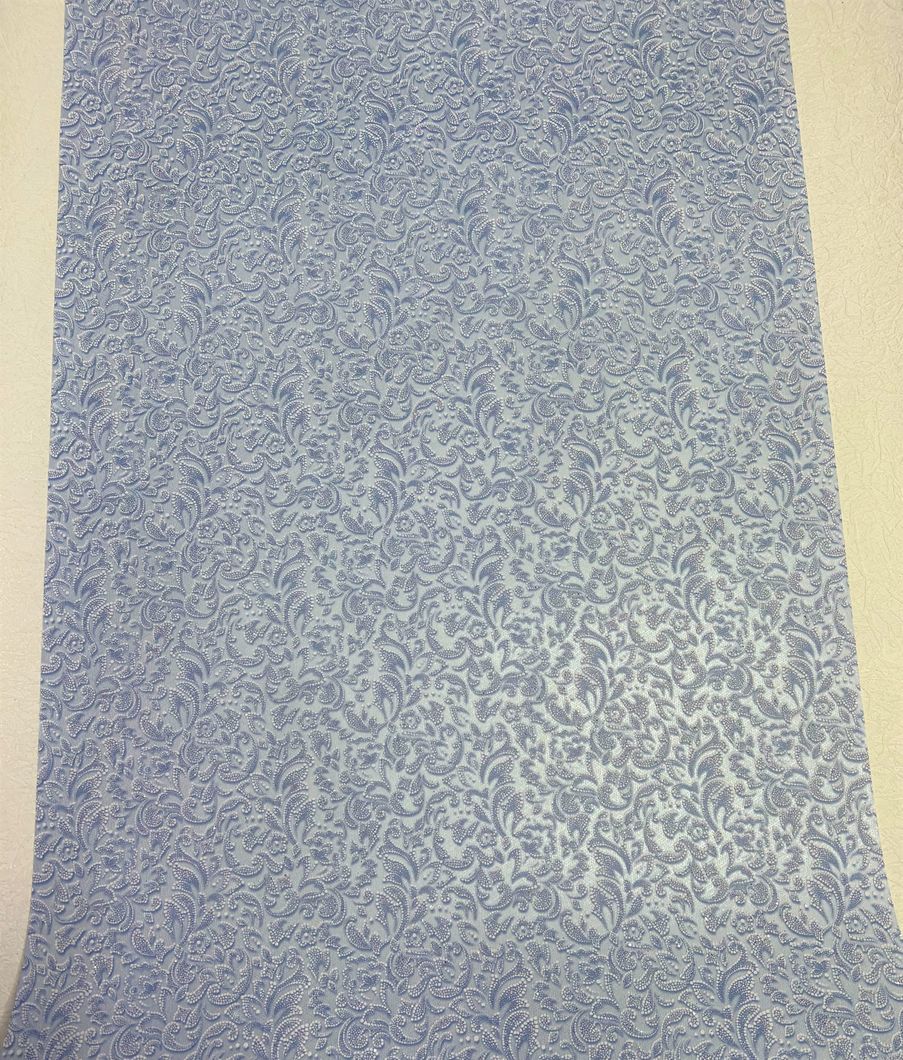 Обои акриловые на бумажной основе Славянские обои Garant B77,4 Орлеан 2 голубой 0,53 х 10,05м (5183 - 03)