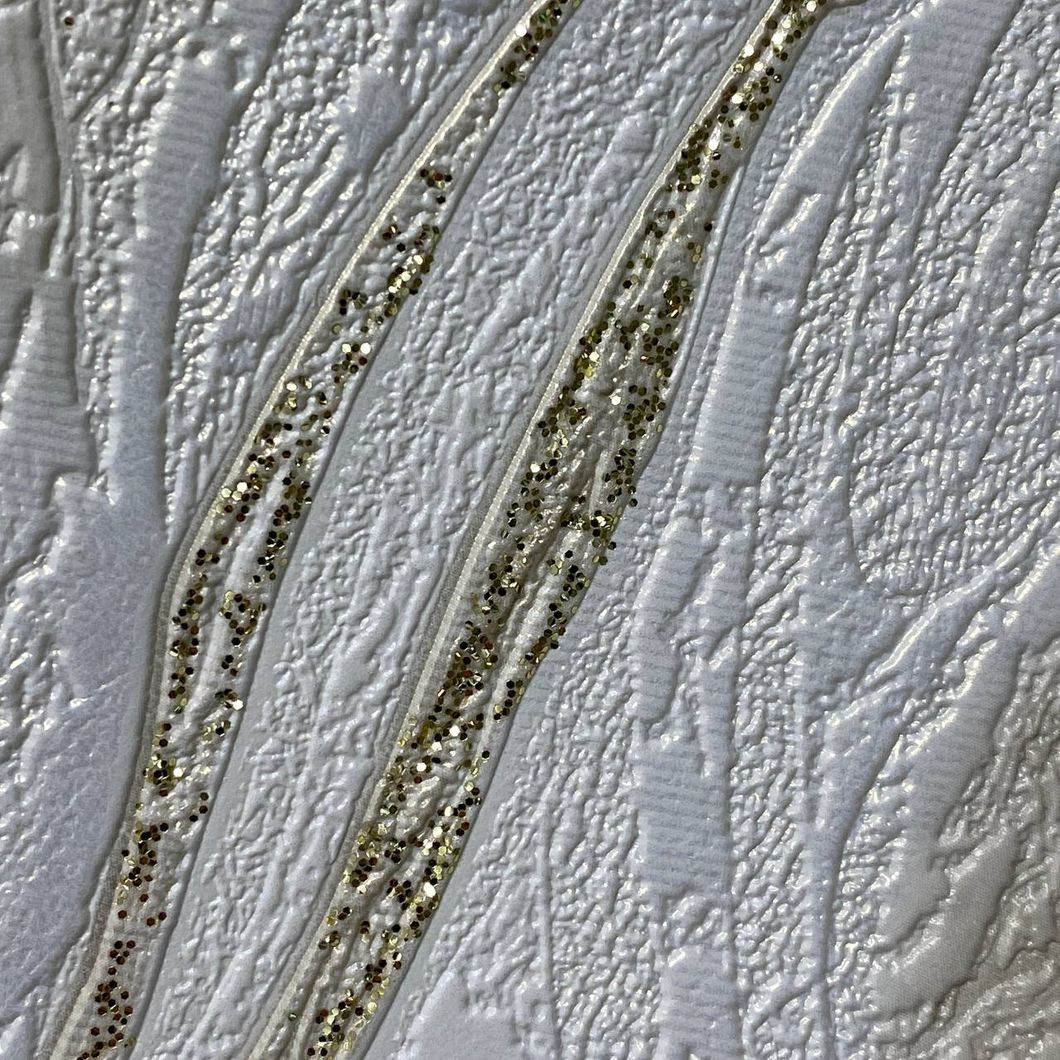 Вінілові шпалери на паперовій основі супер мийка бежеві Слов'янські шпалери Expromt В49,4 Барбара 0,53 х 10,05м (5848-02)