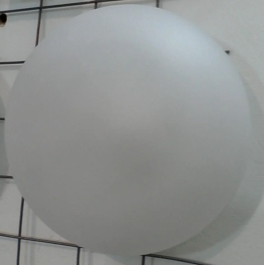 Настенный и потолочный светильник "Таблетка" матовий 1 лампа диаметр 22 см, Белый