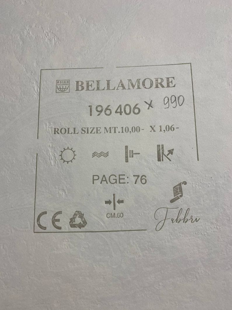 Обои виниловые на флизелиновой основе Wiganford Bellamore розовый 1,06 х 10,05м (196406)