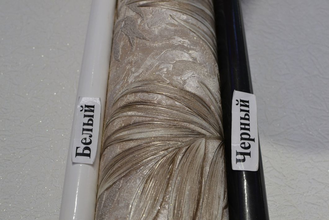 Шпалери вінілові на флізеліновій основі Слов'янські шпалери LeGrand Platinum В118 Джунглі бежевий 1,06 х 10,05м (8624-02)