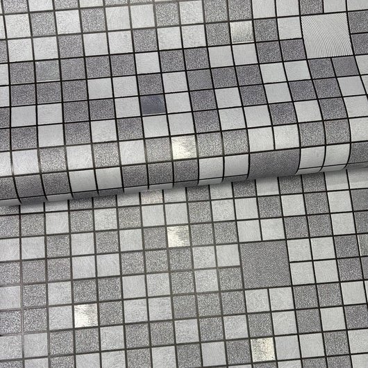 Обои виниловые на бумажной основе супер мойка Bravo серый 0,53 х 10,05м (81033BR16)