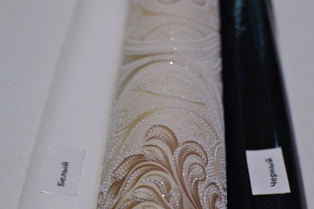 Шпалери акрилові на паперовій основі Слов'янські шпалери Garant B76,4 Карнавал коричневий 0,53 х 10,05м (6571 - 01)