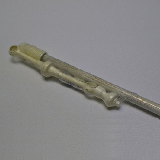 Карниз трубчатый пластиковый ЗОЛОТО ПАТИНА бежевый 2,4м (105684), Бежевый