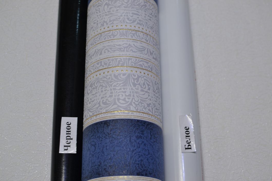 Обои виниловые на бумажной основе Vinil Измир ВKV синий 0,53 х 10,05м (5 - 1118), ограниченное количество
