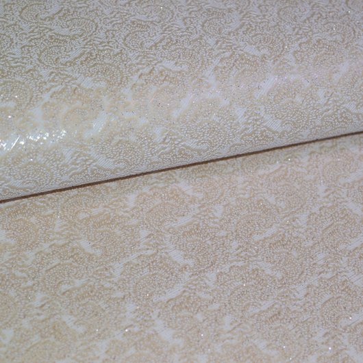 Шпалери акрилові на паперовій основі Слов'янські шпалери Garant B77,4 Джаз бежевий 0,53 х 10,05м (5184 - 01)
