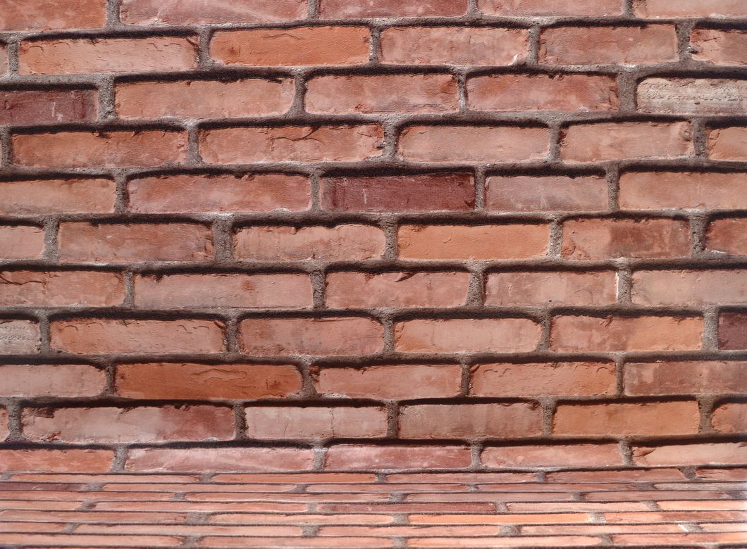 Обои виниловые на флизелиновой основе DU&KA Natura Brick терракотовый 1,06 х 10,05м (22100-1)
