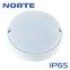 Светильник светодиодный 1-NCP-1402 12W 6500K круг IP65 TM NORTE USD (1-NCP-1402), Белый, Белый