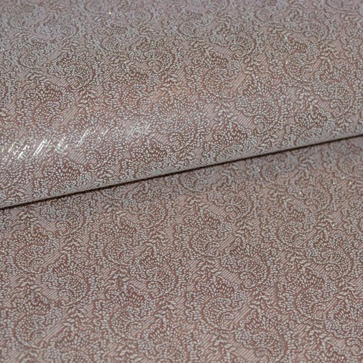 Шпалери акрилові на паперовій основі Слов'янські шпалери Garant B77,4 Джаз бордовий 0,53 х 10,05м (5184 - 13)