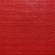 Панель стінова самоклеюча декоративна 3D Цегла червона 700х770х5мм, Червоний