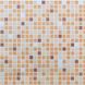 Панель стеновая декоративная пластиковая мозаика ПВХ "Микс Коричневый" 956 мм х 480 мм, Коричневый, Коричневый