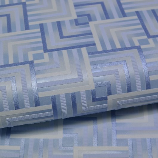 Шпалери вінілові на паперовій основі ArtGrand Bravo синій 0,53 х 15м (82041BR42)