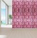 Панель стеновая самоклеющаяся декоративная 3D бамбуковая кладка розовая 700x700x8.5мм, Розовый