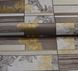 Шпалери вологостійкі на паперовій основі Шарм Люсо коричневий з золотом 0,53 х 10,05м (161-01)