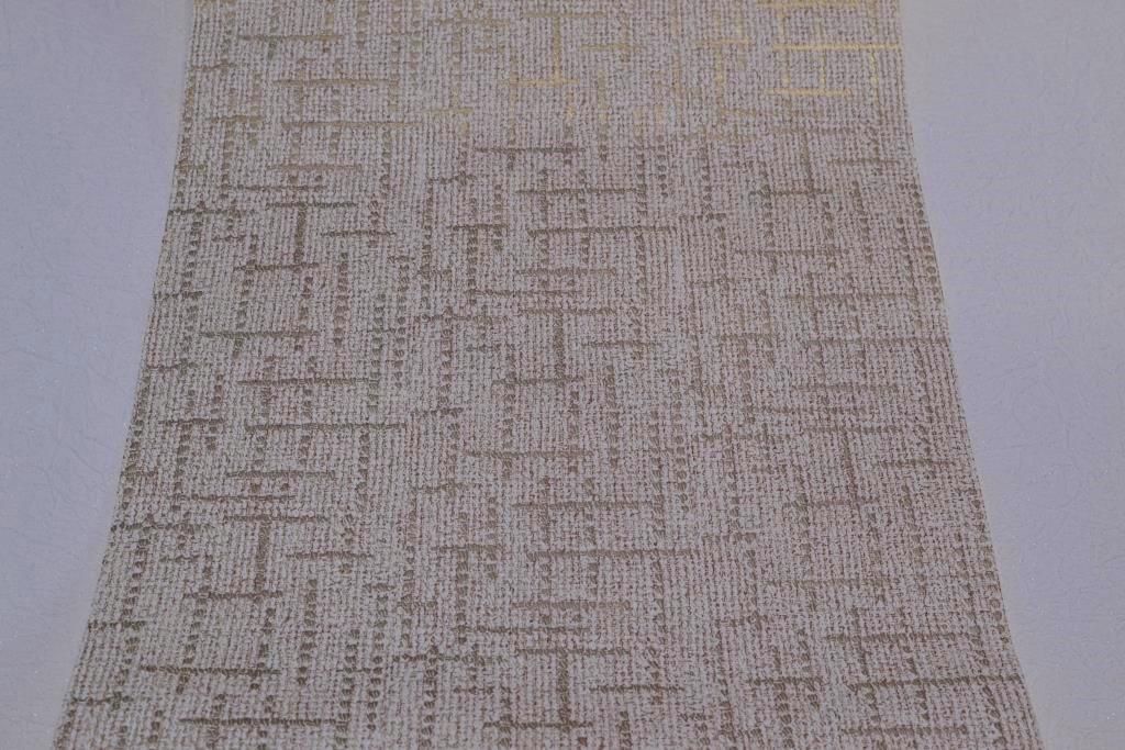 Шпалери дуплексні на паперовій основі Слов'янські шпалери Decor B66,4 Рогожка бежевий 0,53 х 10,05м (463-01)