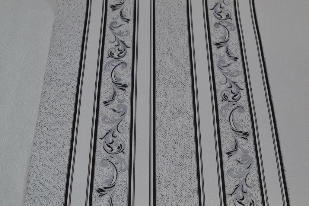 Обои акриловые на бумажной основе Континент Мия серый 0,53 х 10,05м (33755)