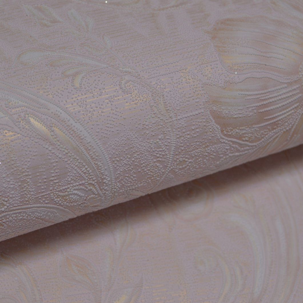 Шпалери акрилові на паперовій основі Слобожанські шпалери рожевий 0,53 х 10,05м (420 - 19)