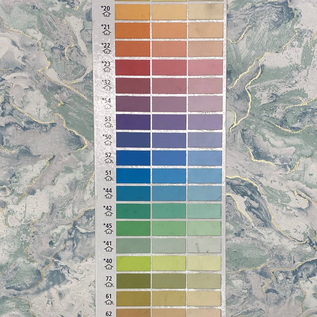 Шпалери паперові Зелені Слов'янські шпалери Colorit В27,4 Тарсис 0,53 х 10,05м (5217-04)