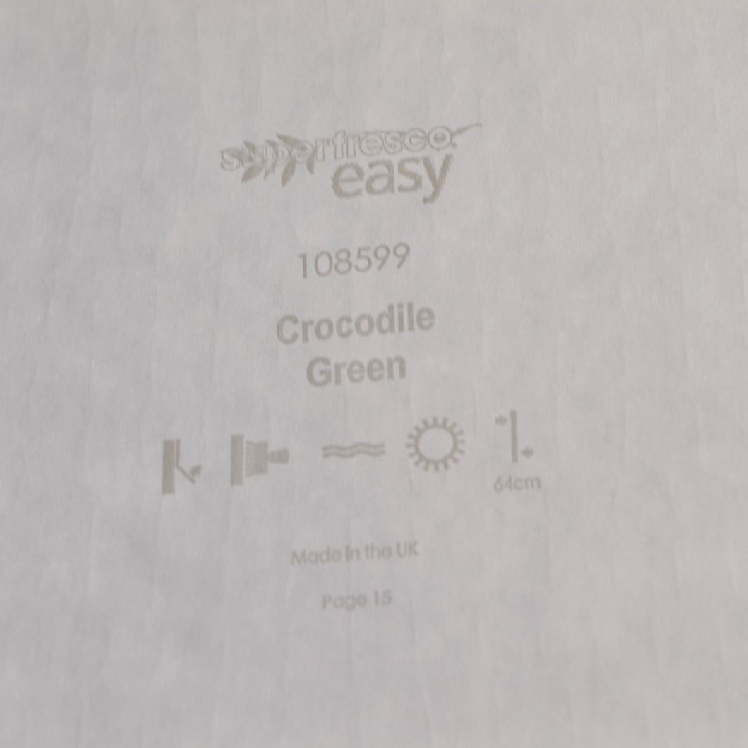 Обои виниловые на флизелиновой основе Superfresco Easy Crocodile Green зелёный 0,53х10,05 (108599)